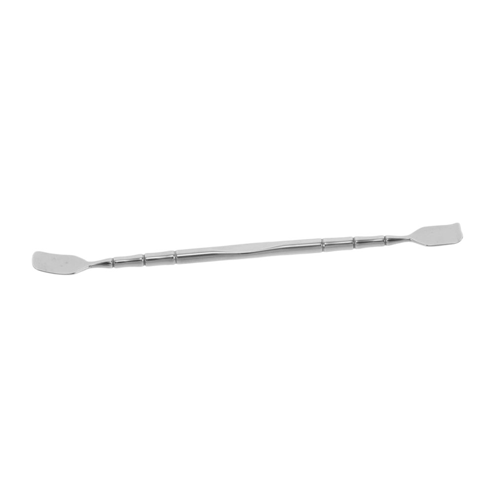 CALLARON Stainless Steel Blackhead Removal Tool Dual-Head Facial Scraper for Gentle Exfoliation and Pore Cleaning Compact Skincare for Women Beauty Routine