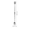 CALLARON Stainless Steel Blackhead Removal Tool Dual-Head Facial Scraper for Gentle Exfoliation and Pore Cleaning Compact Skincare for Women Beauty Routine view 2