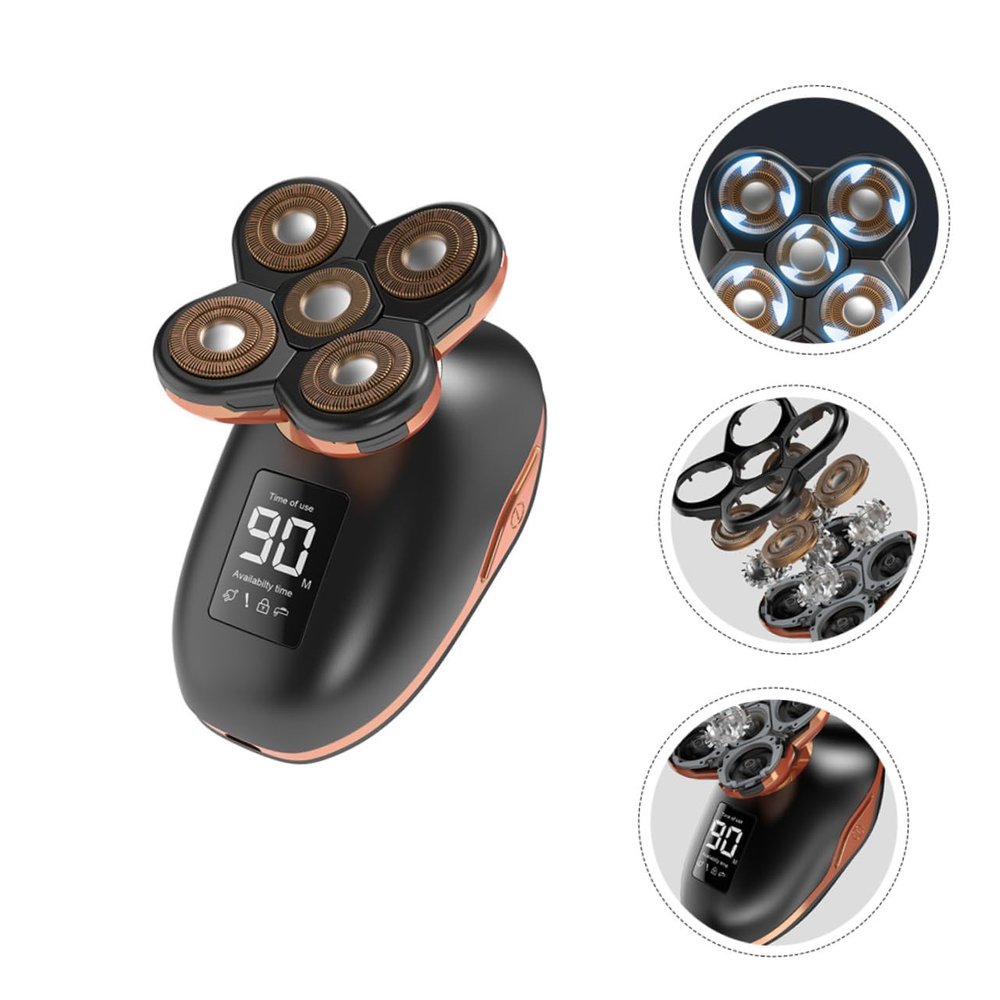 DEARMAMY 1pc Charging Shaver for Men Electric Beard Clipper Trimming Tools Fashion Shaver Stylish for Travel Home