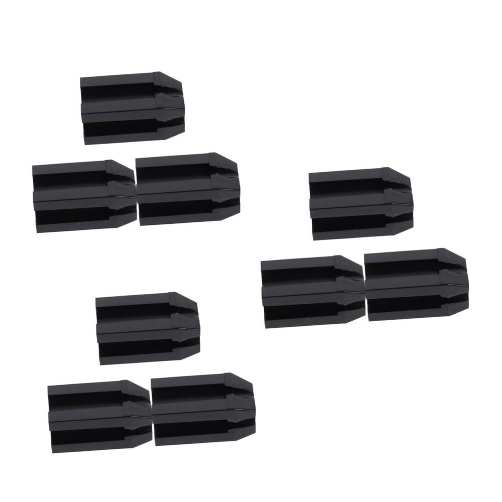 Healeved 9pcs Eyeliner Pencil Sharpener for Makeup Dual Sharpener for Eyeliner and Eyebrow Pencils Compact and Portable Design for Travel and Everyday Use
