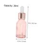 NULYLU 8pcs Glass Dropper Bottles Portable Essential Oil Containers Leak Design for Travel Outdoor Use for Aromatherapy Liquid Storage view 3