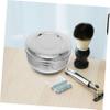 GLEAVI Stainless Steel Shaving Bowl for Men Lid Barber Beard Wet Shave Soap Dish Shaving Cream Brush Mug Men's Bowl view 4