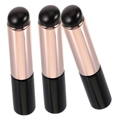 BELLIFFY 3pcs Silicone Lip Brush Reusable Lip Balm Applicator Portable Makeup Tool for Home Professional Use Lightweight Skin-friendly