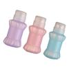 Plastic Press Pump Dispenser Lockable Nail Remover Bottle 3pcs view 1