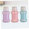 Plastic Press Pump Dispenser Lockable Nail Remover Bottle 3pcs view 2