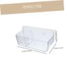 VICASKY Wall-Mounted Makeup Organizer Storage Box for Cosmetics and Kitchen Essentials No Drill Design Space-Saving Solution for Bathroom and Vanity view 2