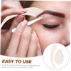 DEARMAMY Eyebrow Razor Set for Women 4pcs Portable Facial Shavers Curved Blades Eyebrow Trimmer Tools for Beginners for Hair Removal and Grooming view 4