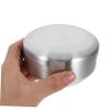 WRITWAA Stainless Steel Shaving Bowl Kit for Men Shave Bowl Lid Bathroom Decor view 4
