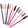 100 Pcs Disposable Eyelash Mascara Brushes for Eye Lashes Extension Eyebrow and Makeup (Yellow rod Black head) view 2
