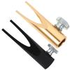 Healeved 2pcs Metal Makeup Pencil Sharpener Eyebrow Lip Pencil Sharpeners Portable Black view 1
