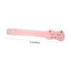 VICASKY Pink Flannel Fabric Embroidered Headband for Face Washing view 2