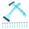 Baluue 20pcs Disposable Shaving Razors for Men Twin Blade Safety Shavers for Travel and Hotels Comfortable and Precise Shaving Tools view 1