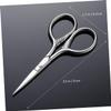 Ipetboom Men's Beard Scissors Mustache Scissors Hair Removal Stainless Steel Barber view 3