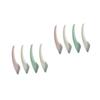 Beaupretty 4pcs Moon Eyebrow Trimmer Makeup Tool Portable Eyebrow Shaper for Women for Travel Everyday Use Included view 1