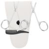 VICASKY 4pcs Beard Scissors Set Stainless Steel Nose Hair Trimmer Round Pointed Scissors Precision Cutting for Men Grooming Barber Shop Diy Kit view 1
