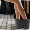 PartyKindom 1pc Foot Bath Tub Plastic Soaking Basin for Relaxation Health Preservation Bucket Hanging Design for Easy Storage Creative Foot Massage view 4