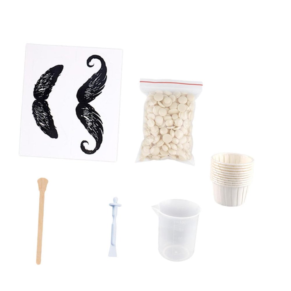 PartyKindom Nose Hair Cleaning Tool Nose Wax Removal Applicator Wax Rods for Daily Use Safe and Comfortable for Men and Women Microwave Heating Included