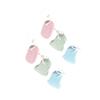 PartyKindom 6PCS Exfoliating Foot Files Pumice Stones for Callus Removal Handheld Foot Skin Scrubber for Dry Cracked Heels for-Home Pedicure view 1