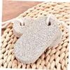 PartyKindom 6PCS Exfoliating Foot Files Pumice Stones for Callus Removal Handheld Foot Skin Scrubber for Dry Cracked Heels for-Home Pedicure view 4