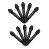 MERRYHAPY 10pcs Disposable Dual-sided Eyeshadow Applicator Sponges Comfortable Tips for Easy Makeup Application for Travel and Daily Use Black view 1