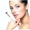 SOESFOUFU 1pcs Facial Powder Makeup Brush for Nose Contouring and Highlighting Soft Bristles Ergonomic Design Versatile Blush Applicator White Rose Gold view 4
