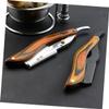 WRITWAA Manual Wooden Handle Razor for Men Hair Razor Beard Trimmer Barber Accessories Quality Shaving Tool view 4