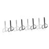 Beaupretty 4sets Nose Hair Removal Scissors Eyebrow Trimmer for Women Men Lightweight Portable and Easy to Store Perfect Grooming Tool 2pcs*4 view 1