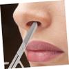 Beaupretty 4sets Nose Hair Removal Scissors Eyebrow Trimmer for Women Men Lightweight Portable and Easy to Store Perfect Grooming Tool 2pcs*4 view 3