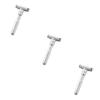 WRITWAA 3pcs Razor for Men Double-sided Shaving Machine Razor Blades Craftsmanship view 1