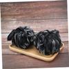 Healvian Large Bamboo Charcoal Bath Ball Set of 2 Mesh Shower Scrub Balls with Hanging Rope for Hotel Use Gentle Exfoliating Bath Accessory view 3