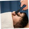 WRITWAA Professional Nose Hair Scissors for Men and Women Grooming Tool for Eyebrows Beard and Nose Hair Trimming Portable and Easy to Use view 2