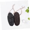 CALLARON 2pcs Natural Lava Pumice Stone for Exfoliating Calluses Dead Skin for Feet Heels Palms Earth Pumice Stone for Hand Care Random view 4