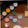 SOESFOUFU 30pcs Eyeshadow Palette Holder Empty Pans for Cosmetics Matte Eyeshadow Pans Case for Travel view 4