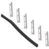 BELLIFFY 1set Portable Eyebrow with Replacement Blades and Storage Box Lightweight Eyebrow Trimmer for Women and Girls for Home Use and Travel view 1