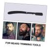 Beaupretty Razor Holder Razor Trimmer for Men Beard Men Shaver Trimming Holder Shaving Beard Cutter Manual Stainless Steel Black view 4