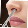 Beaupretty 4pcs Stainless Steel Nose Hair Trimming Scissors Eyebrow Grooming Tool Safe Multi-functional Scissors for Men Women for Daily Use and Personal Care view 3