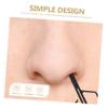 Beaupretty 4pcs Stainless Steel Nose Hair Trimming Scissors Eyebrow Grooming Tool Safe Multi-functional Scissors for Men Women for Daily Use and Personal Care view 4