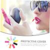 BESPORTBLE 27pcs Holder Lanyard Lipstick Holder Protective Shell Lip Balm Cover Keychain view 2