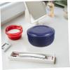 DEARMAMY 3pcs Stainless Steel Shaving Bowl for Men Soap Bowl for Smooth Shaving Lather Compact and Easy to Clean for Travel and Grooming Routine view 3