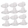 8 Pairs PU Heel Protectors and Toe Guards for Shoes, Anti Wear view 1
