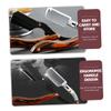 VICASKY Men Stainless Steel Barber Professional Shaving for Beard Hair Portable Design for Him Washable for Daily Use view 3