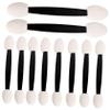 BELLIFFY 4bags Double- Eyeshadow Sponge Makeup Brushes Applicators for Eyes Lips and Nose Contouring Lightweight Portable Cosmetic Tool for Everyday Use view 1