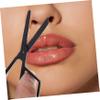 Beaupretty 10pcs Stainless Steel Nose Hair Scissors for Men Women Precision Trimming Tool for Eyebrows and Facial Hair Manual Design for Grooming view 2