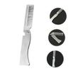 NULYLU Men's Compact Folding Hair Comb Travel Beard Brush Cover Tooth Styling for Men view 3