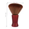 CALLARON 1pc Broken Hair Cleaning Brush High Density Barber Hair Duster for Salon and Home Use Soft Neck Brush for Quick Removal after view 2