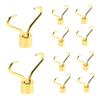 DEARMAMY 10pcs Facial Massager Stand Sturdy Metal Frame Replacement Handles for Jade Roller Gua Sha Tool Beauty Roller Face Shape Skincare Product view 1