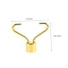DEARMAMY 10pcs Facial Massager Stand Sturdy Metal Frame Replacement Handles for Jade Roller Gua Sha Tool Beauty Roller Face Shape Skincare Product view 2