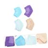 CALLARON 4pairs Moisturizing Gel Heel Socks for Dry Cracked Lotion Treatment Toe Design Unisex Colors Skin Tone view 4