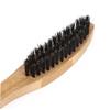 VICASKY 2pcs Professional Beard Brush for Men Long Handle Bristle Hair Brush Mustache Comb Styling Beard Oil Application view 3