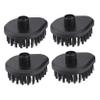 Beaupretty 4pcs Steam Cleaner Brush Head Steel Brush for Household Cleaning Machine view 1